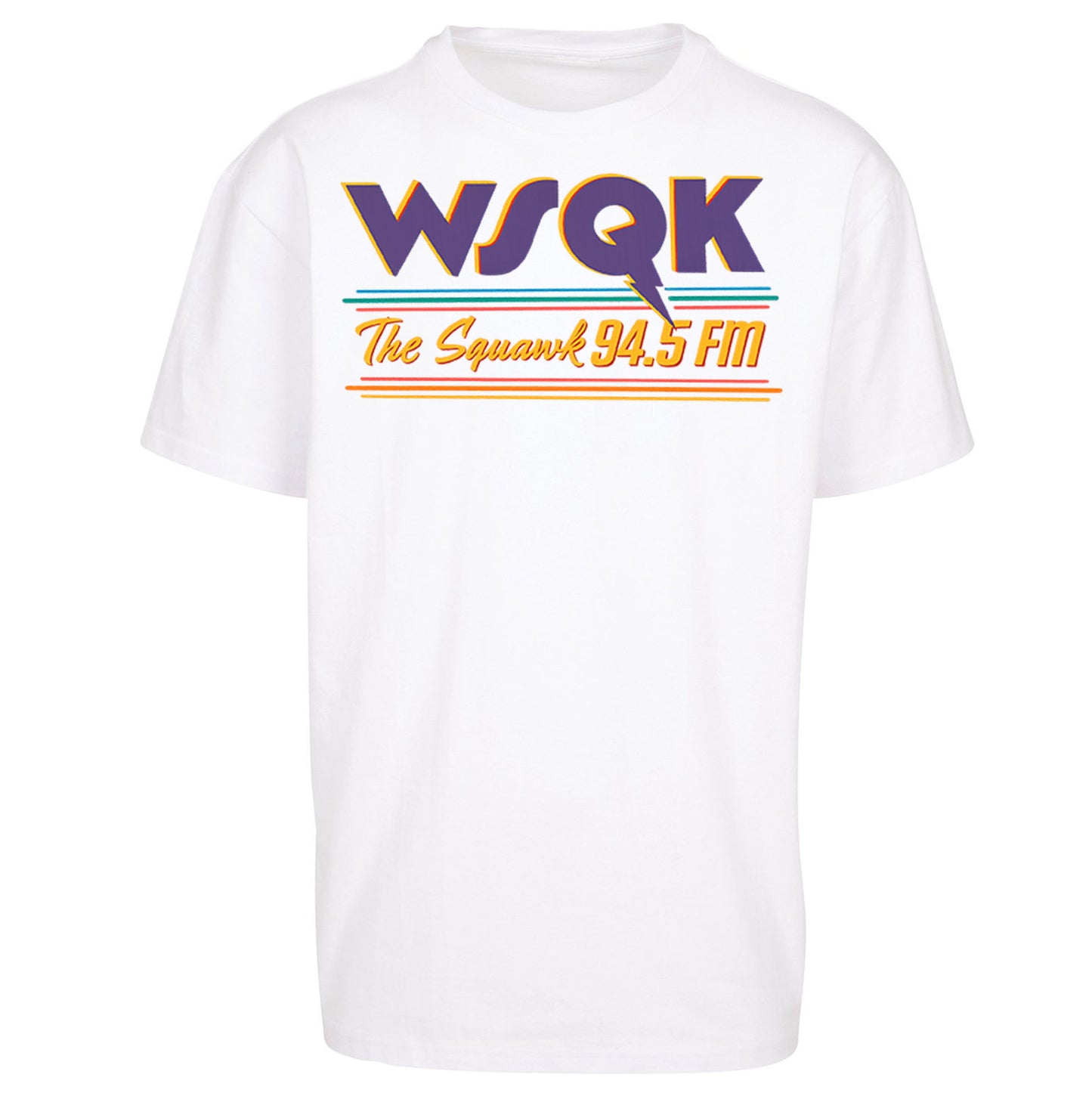 WSQK The Squawk Stranger Things Oversized T Shirt