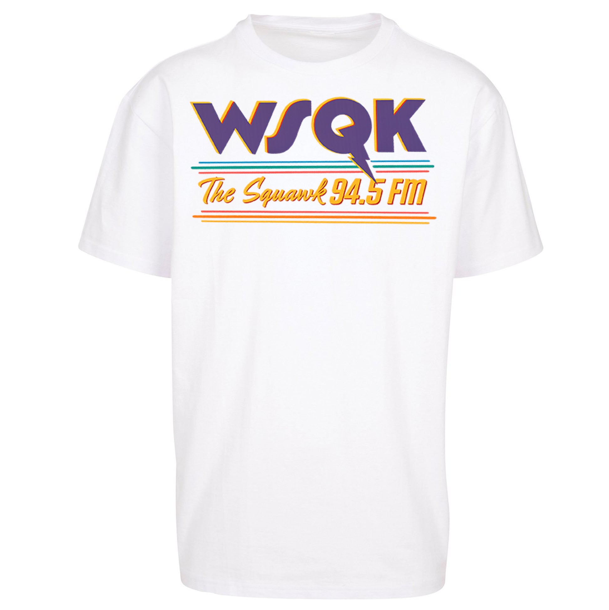 WSQK The Squawk Stranger Things Oversized T Shirt