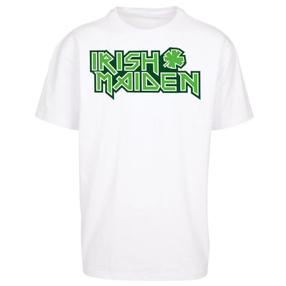 Irish Maiden St Patricks Day Oversized T Shirt 