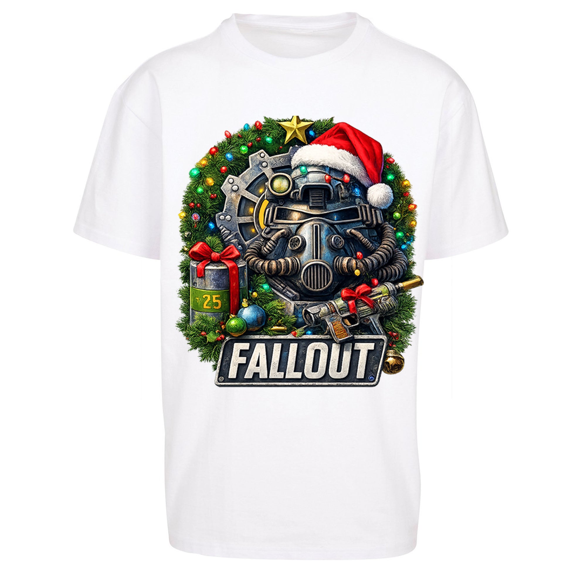 Fallout Christmas Oversized T Shirt