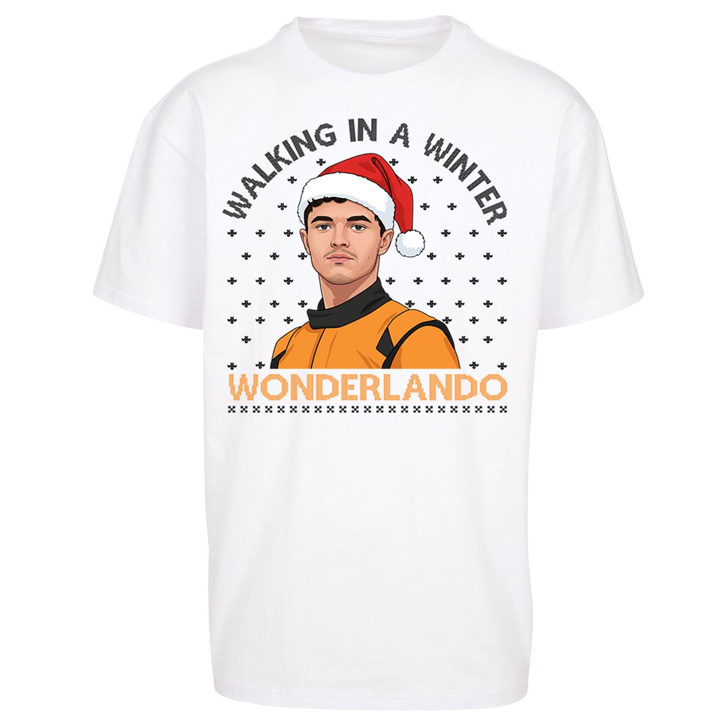 Lando Norris Christmas Oversized T Shirt 