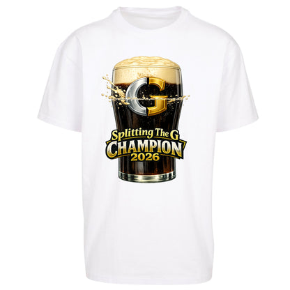Splitting The G Champion - Oversized T Shirt