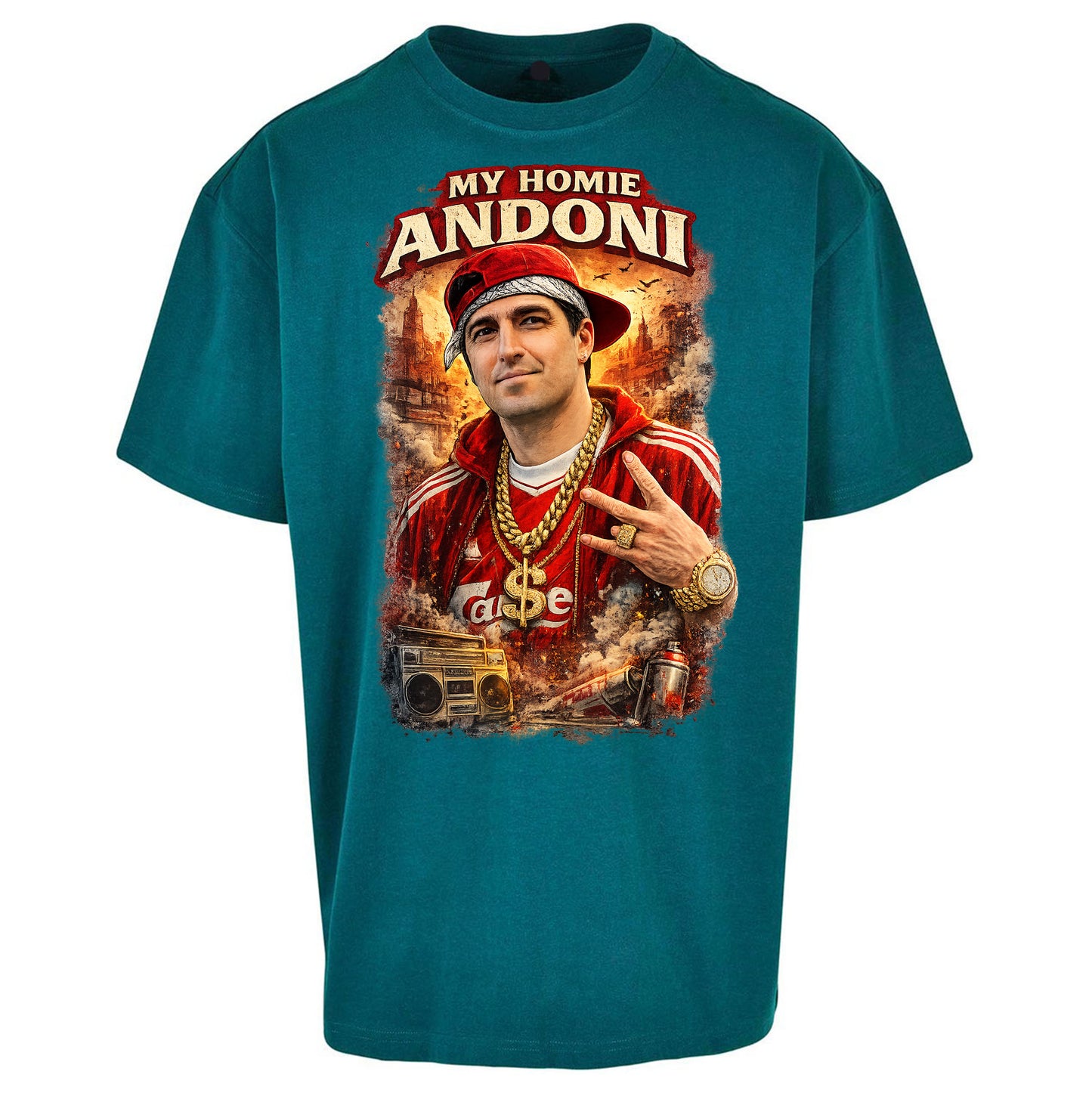 My Homie Andoni Iraola Liverpool Football Oversized Tee 