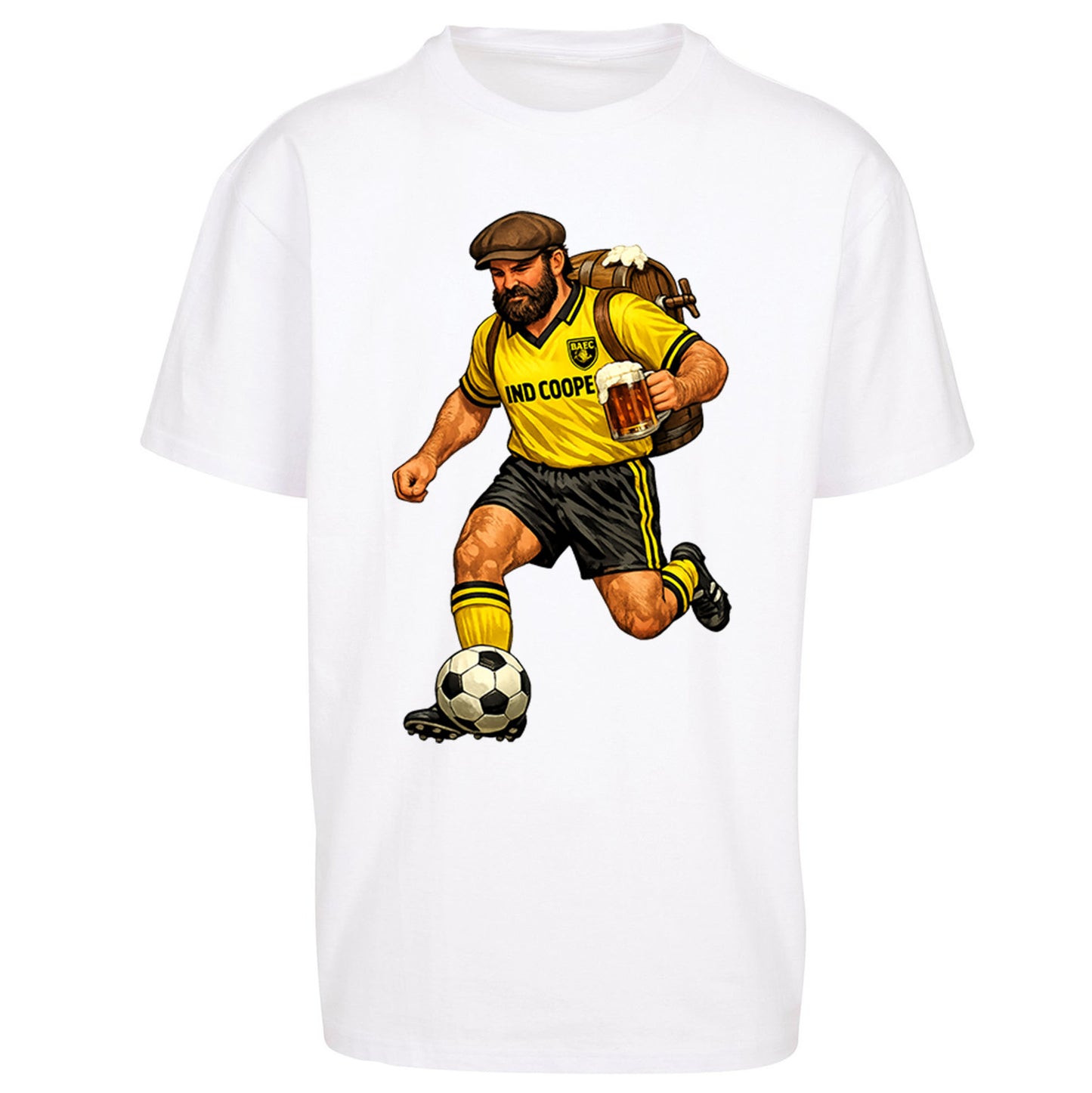 Burton Albion Football Oversized T Shirt 