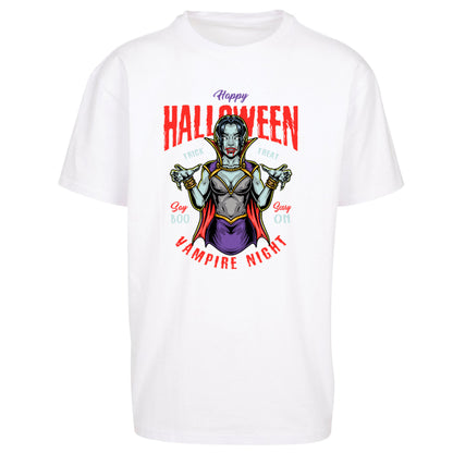 Halloween Vampire Oversized T Shirt