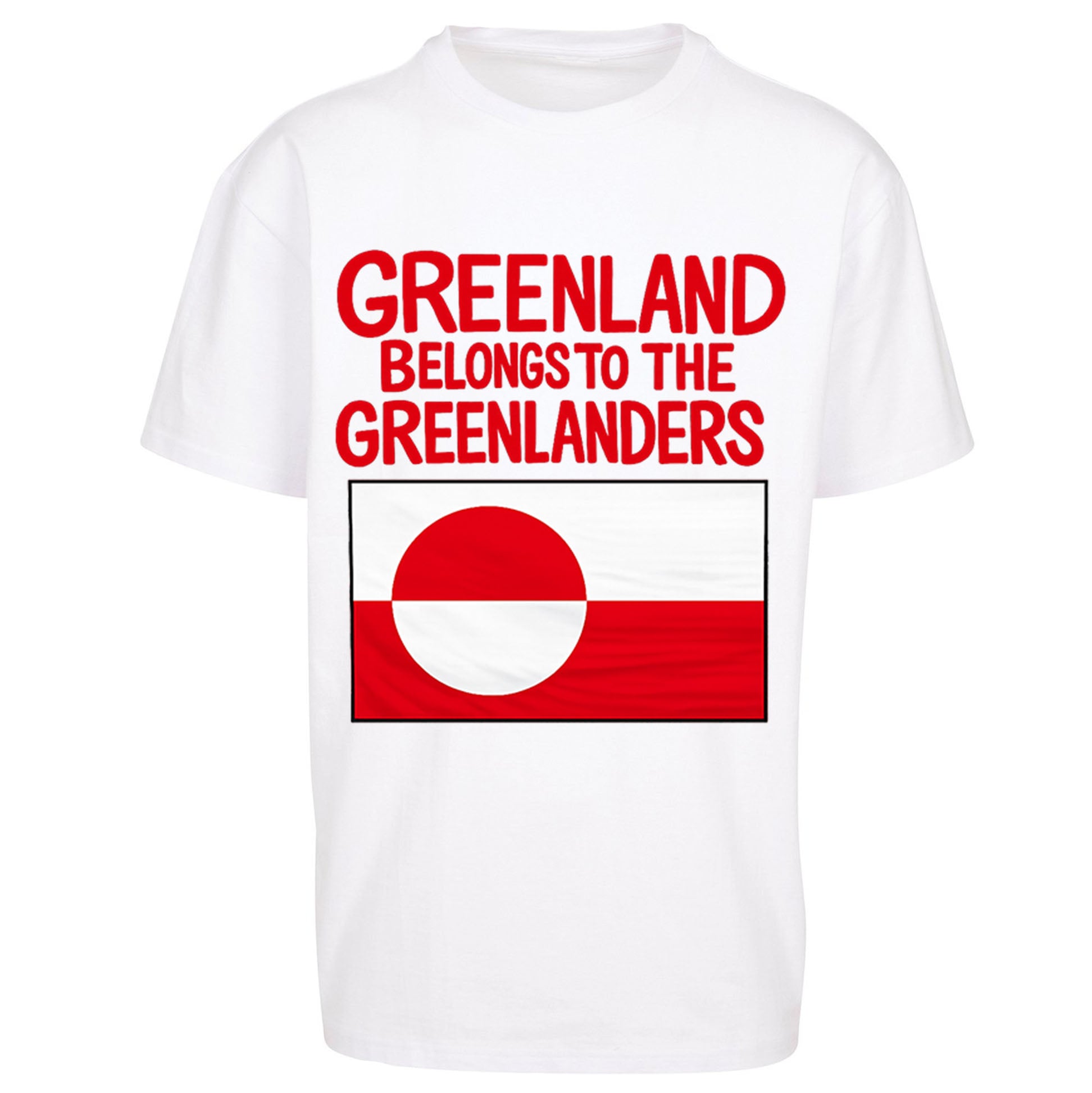 Greenland Belongs To The Greenlanders Oversized T Shirt