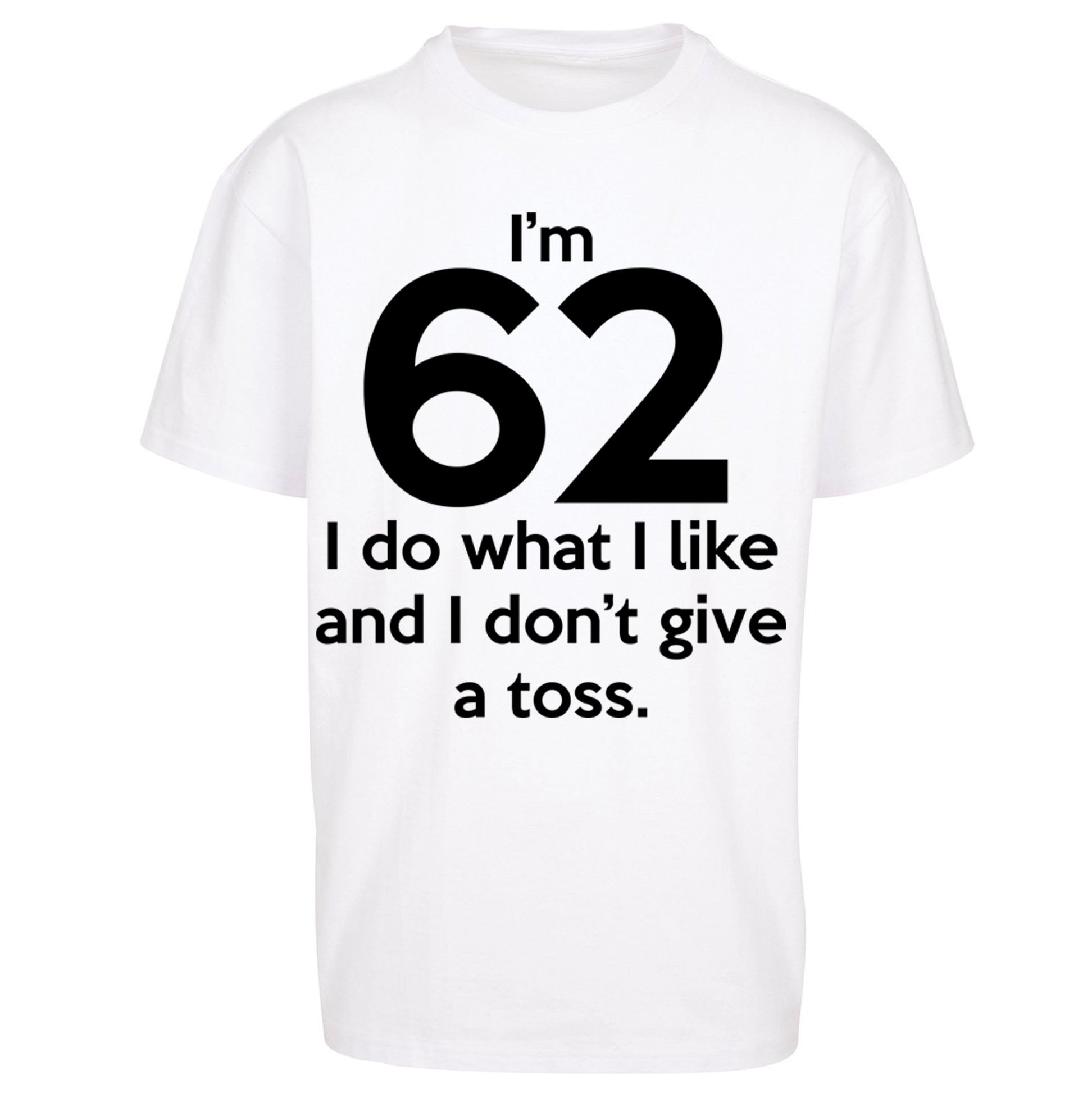 62nd Birthday Oversized T Shirt