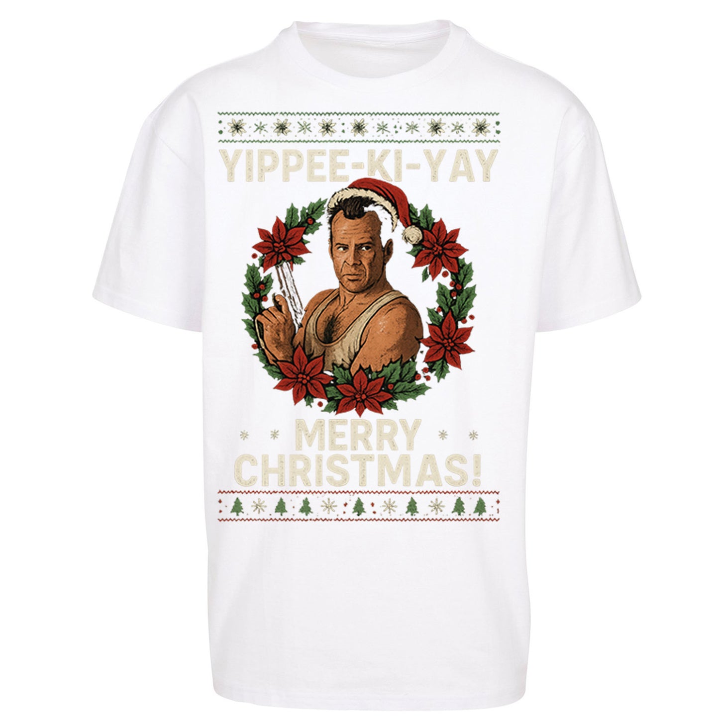 Yippee-Ki-Yay Die Hard Oversized T Shirt 