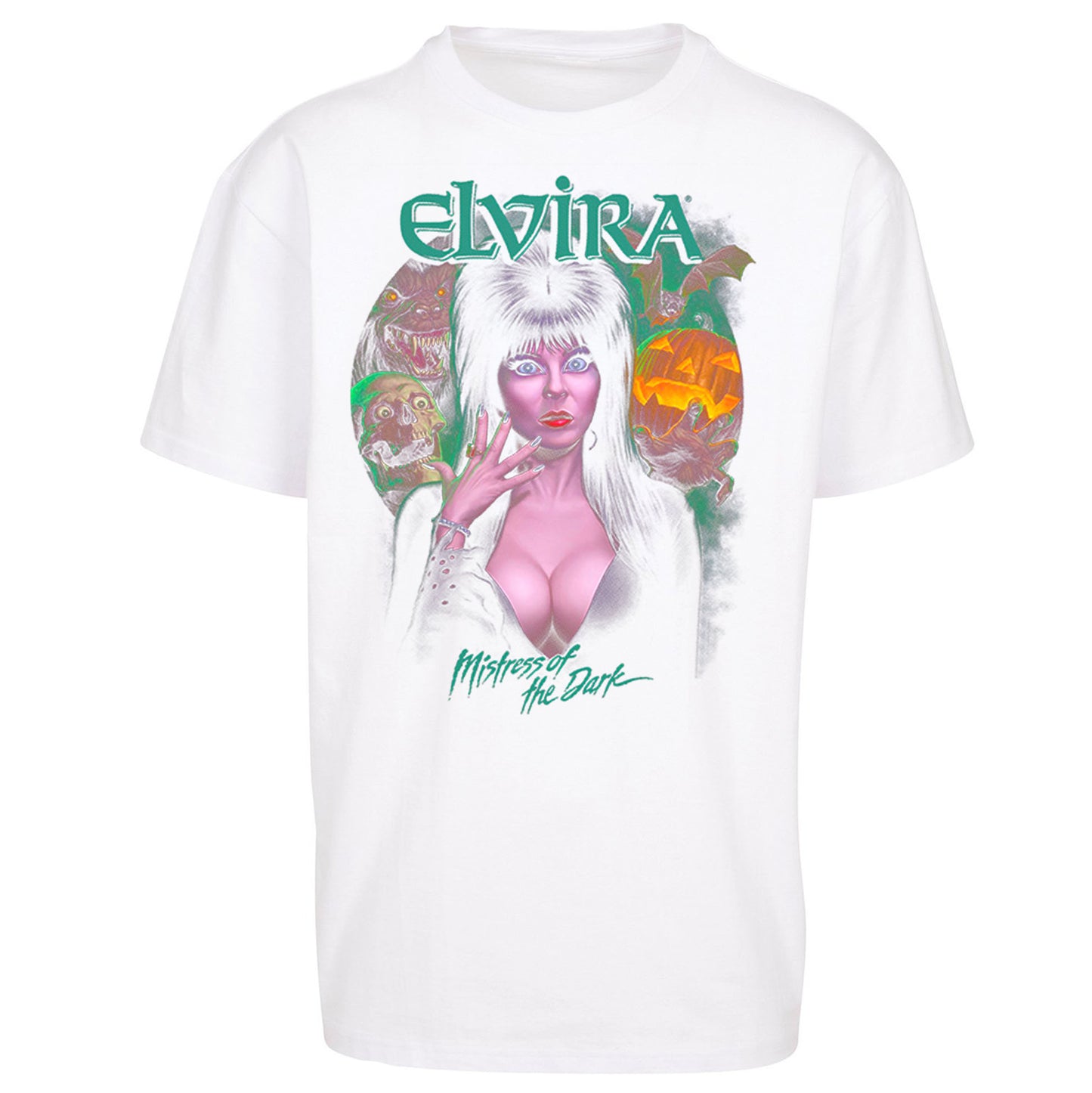 Elvira Mistress Of The Dark Oversized T Shirt
