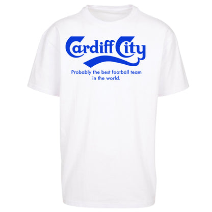 Cardiff City FC Football Oversized T Shirt 