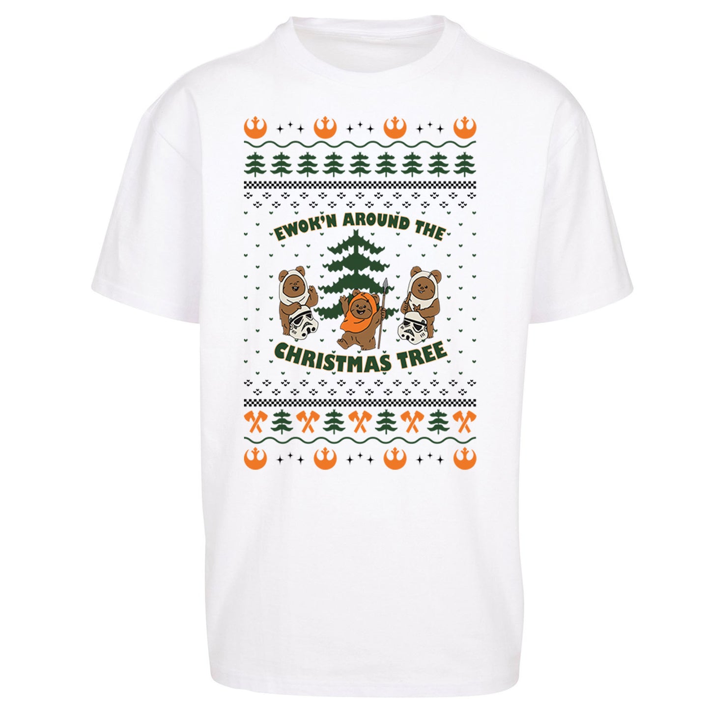 Star Wars Ewoks Christmas Oversized T Shirt