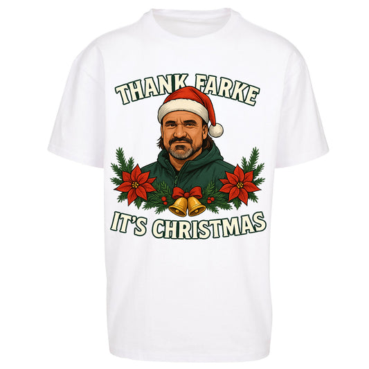 Leeds Utd Christmas Oversized T Shirt