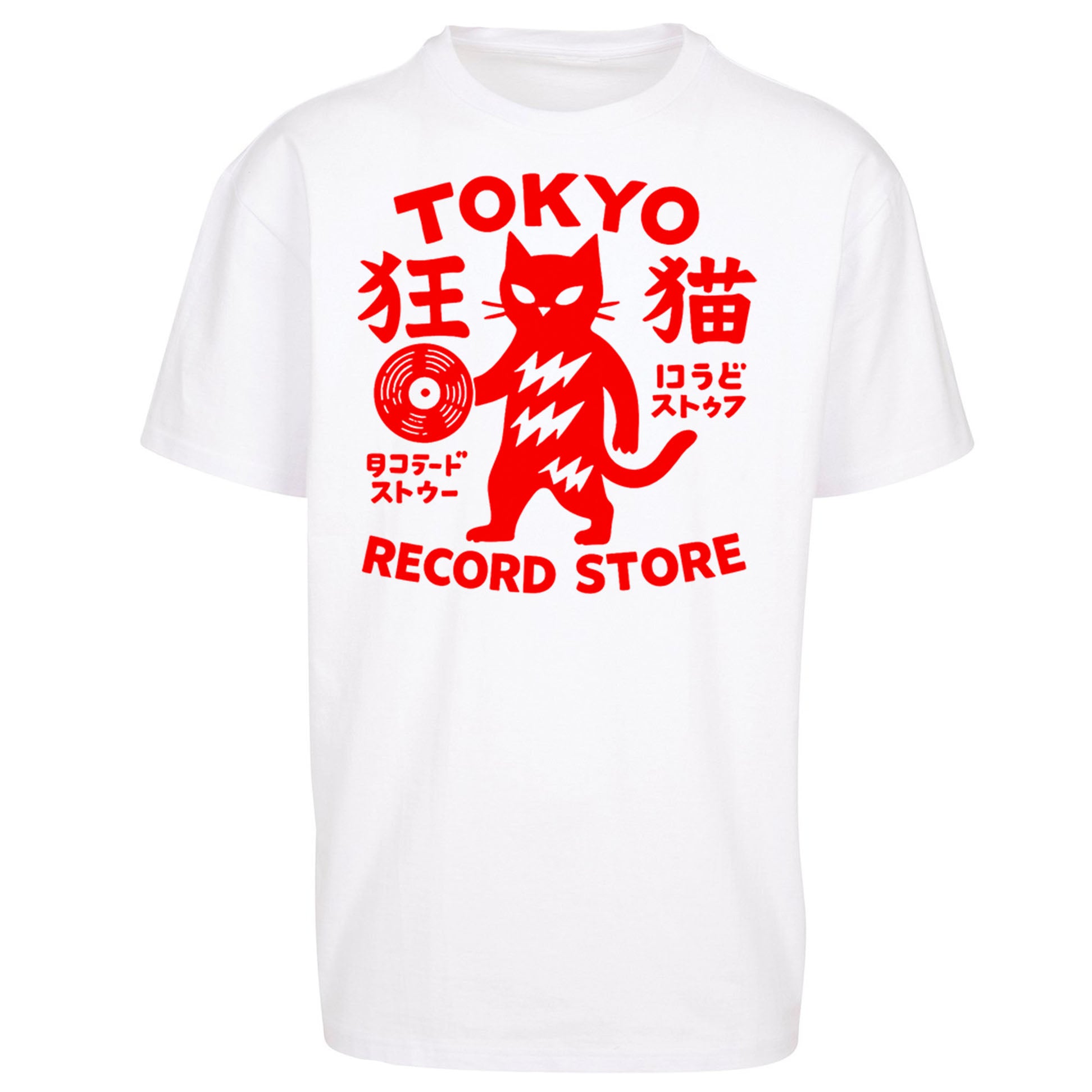 Tokyo Record Store Oversized T Shirt