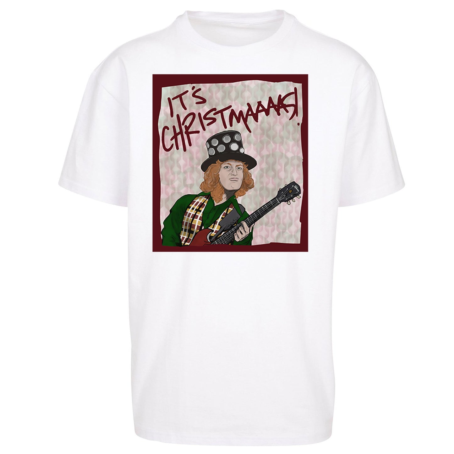 Noddy Holder Christmas Oversized T Shirt