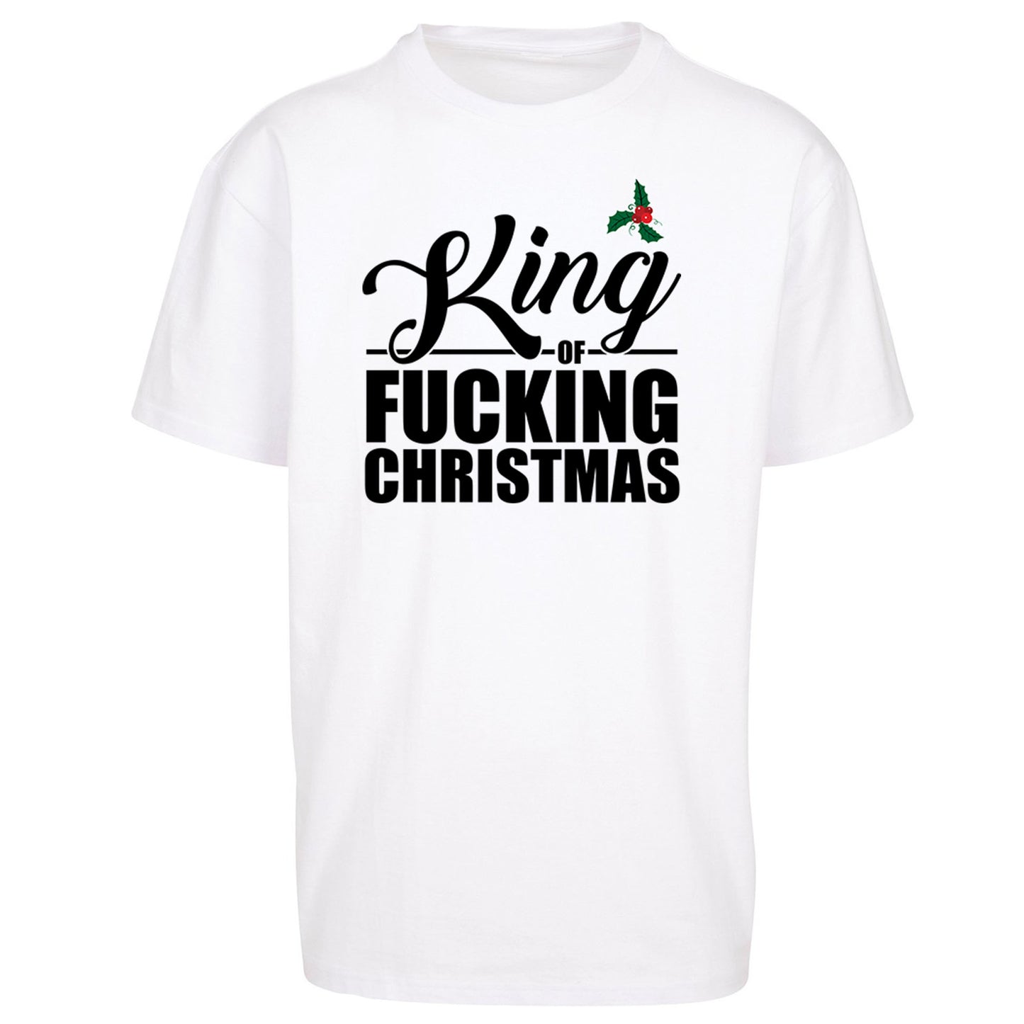 Naughty Christmas Oversized T Shirt