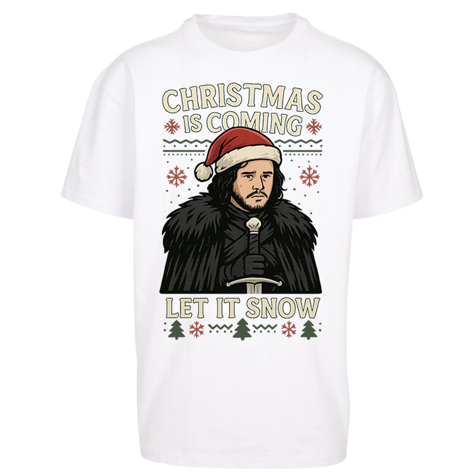 Game of Thrones Christmas Oversized T Shirt