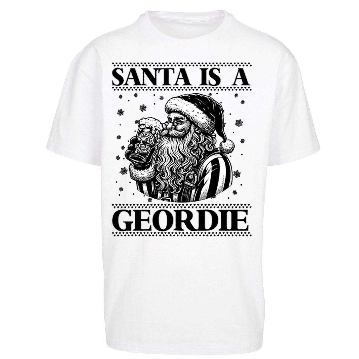 Newcastle Xmas Oversized T Shirt