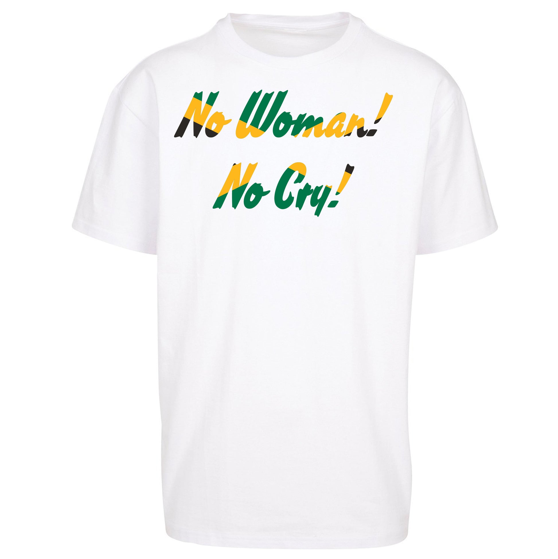 No Woman No Cry Oversized T Shirt