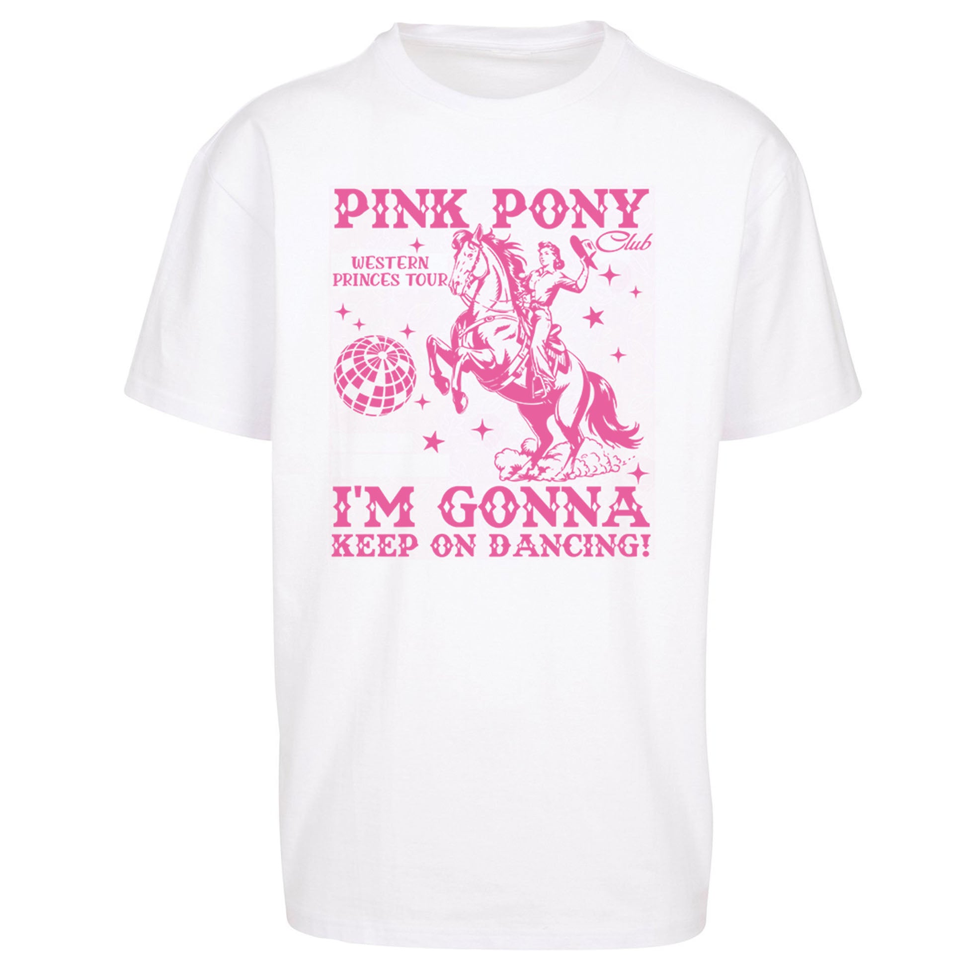 Pink Pony Club Oversized T Shirt