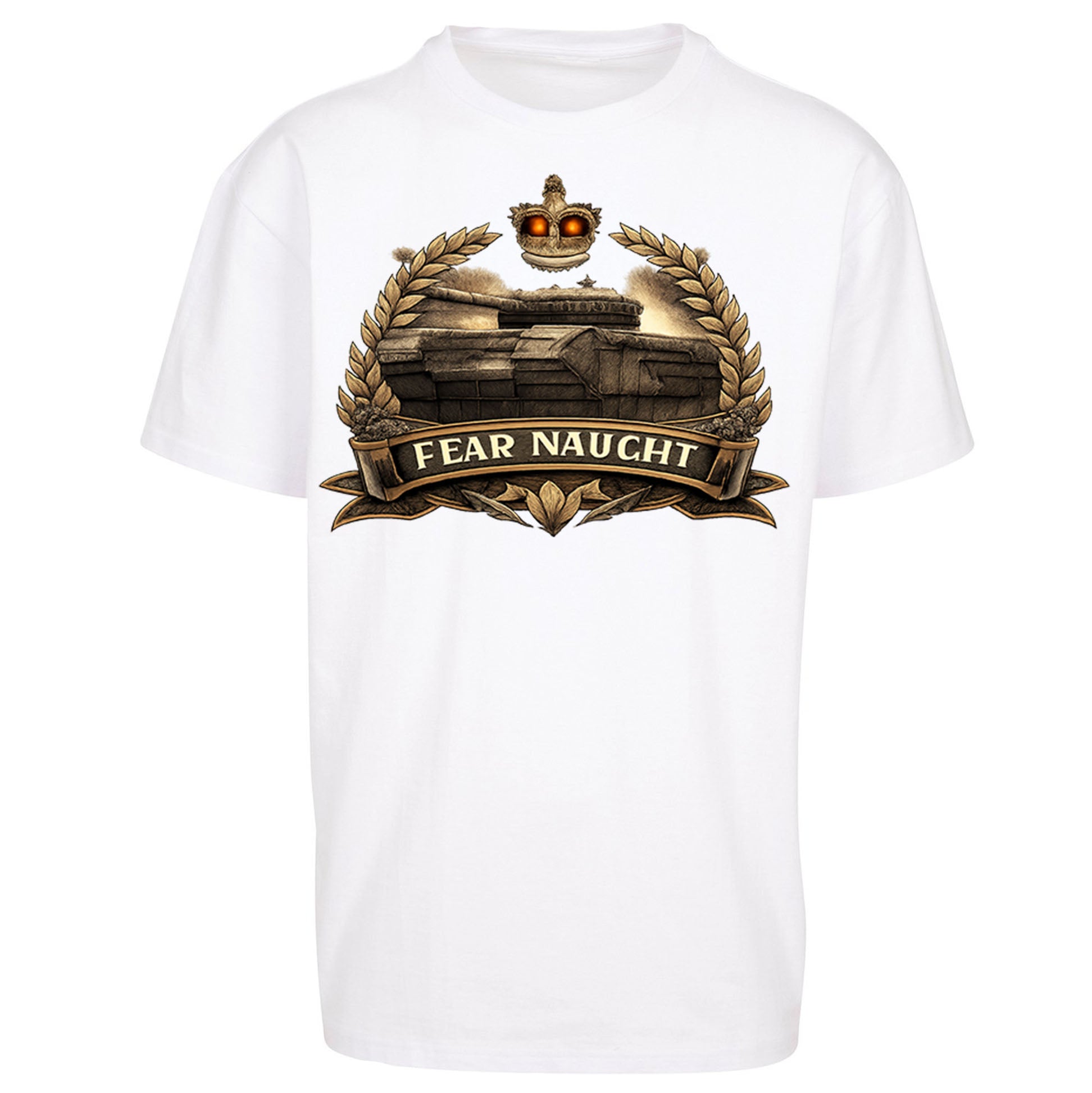 Fear Naught Royal Tank Regiment Oversized T Shirt