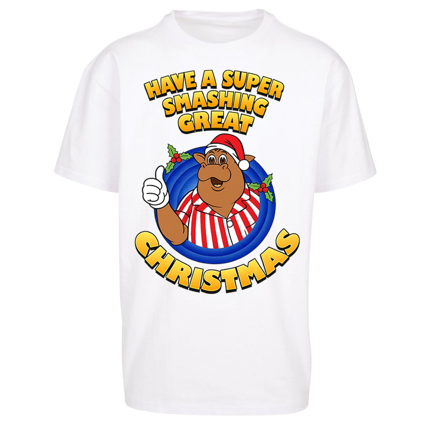 Bullseye Christmas Oversized T Shirt