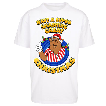 Bullseye Christmas Oversized T Shirt
