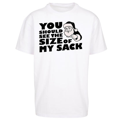 Santas Sack Oversized T Shirt