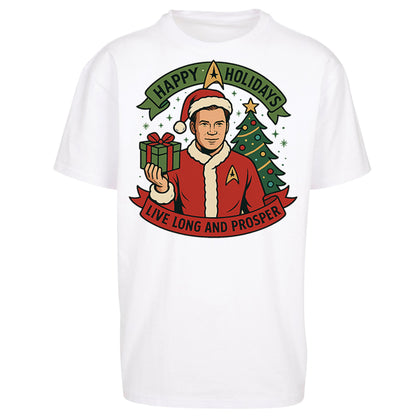 Star Trek Christmas Oversized T Shirt