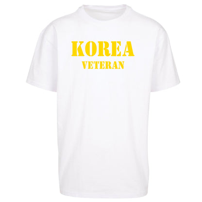 Korea Veteran Oversized T Shirt