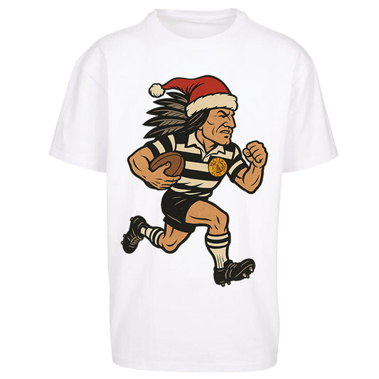 Newcastle Falcons Christmas Oversized T Shirt