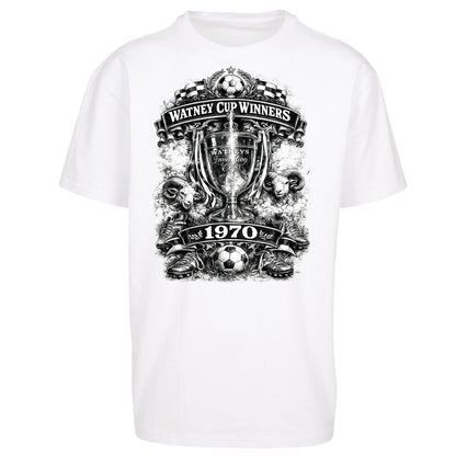 Retro Derby Watney Cup Winners 1970 Oversized T Shirt