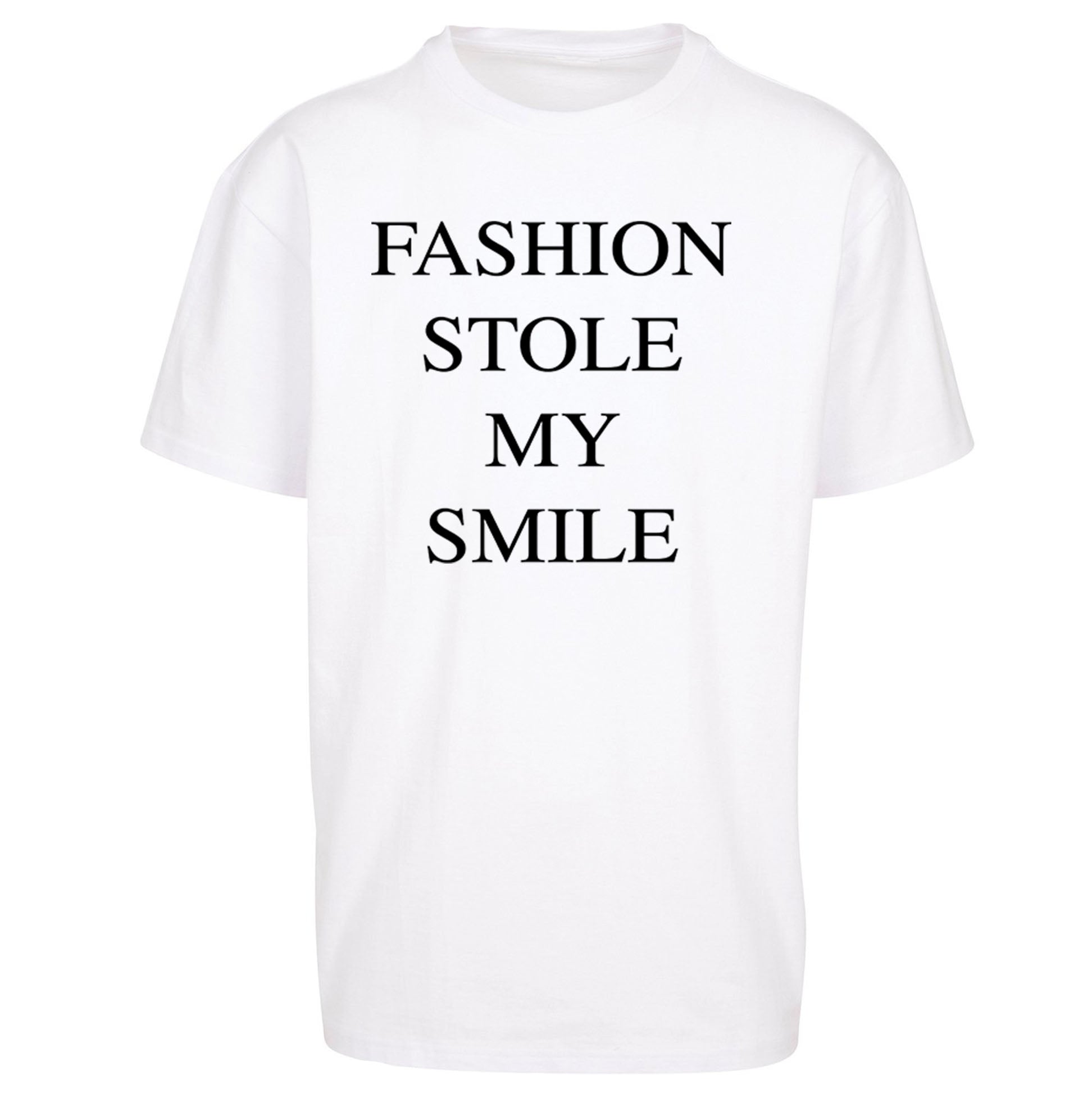 Fashion Stole My Smile Oversized T Shirt