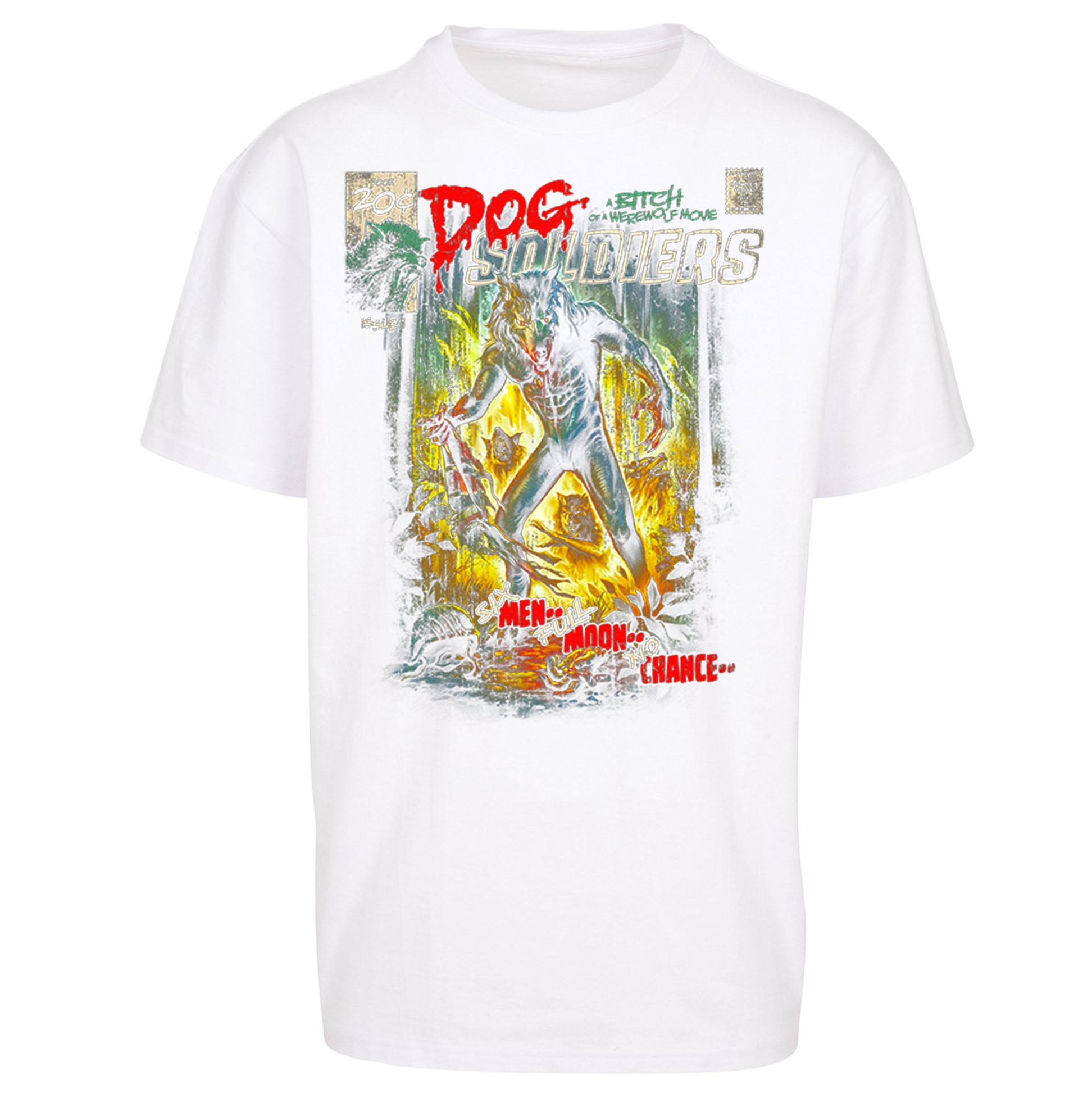 Dog Soldiers A Bitch Of A Werewolf Oversized T Shirt 