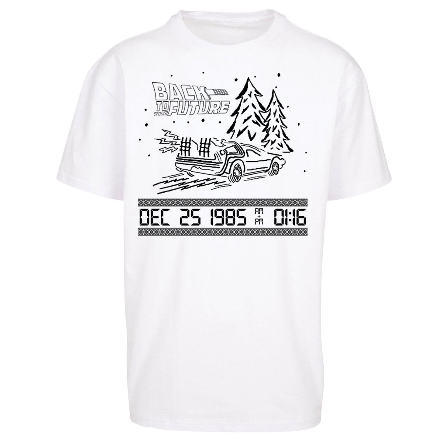 Dec 25 1985 Christmas Oversized T Shirt