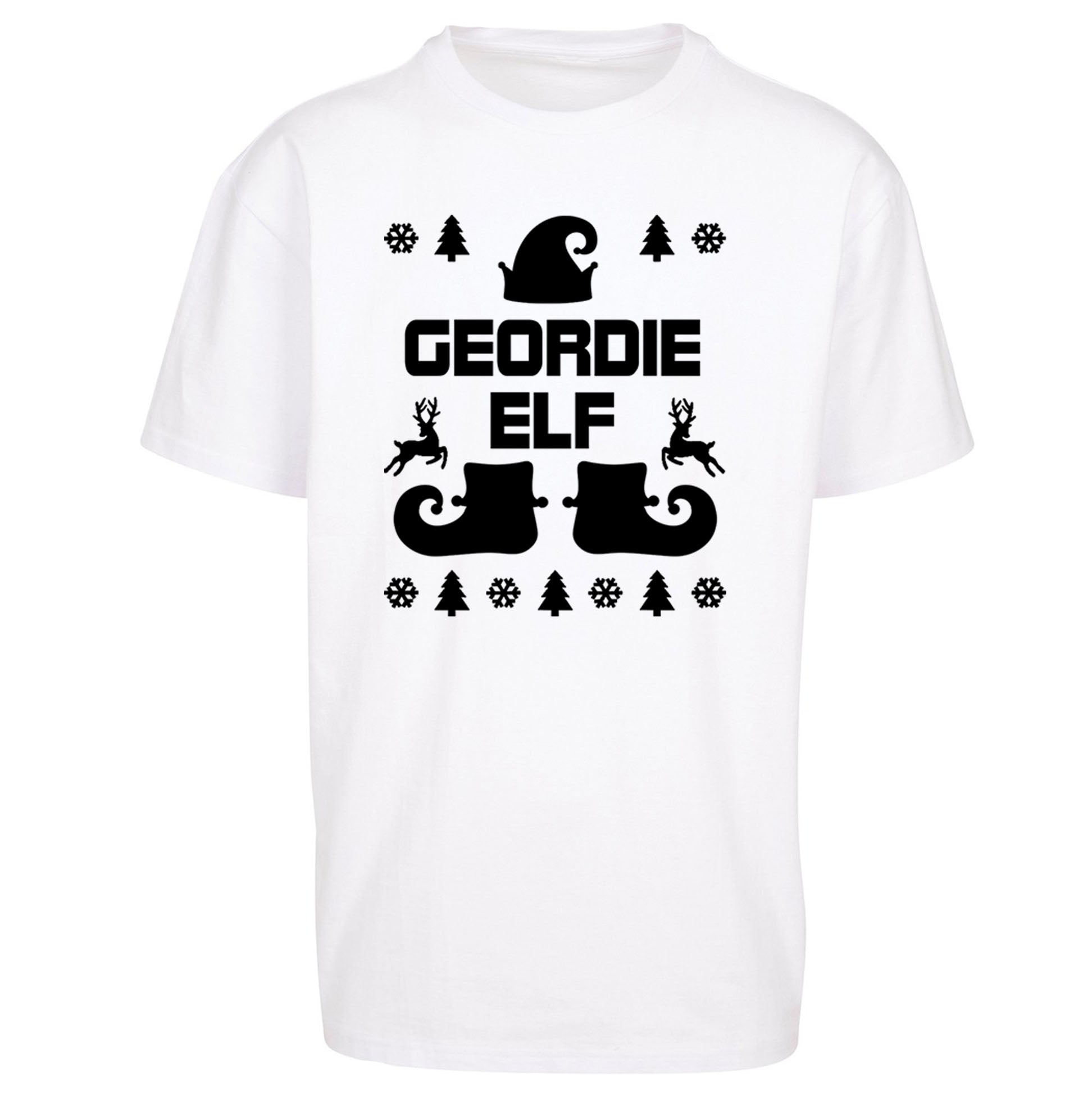 Geordie Christmas Oversized T Shirt