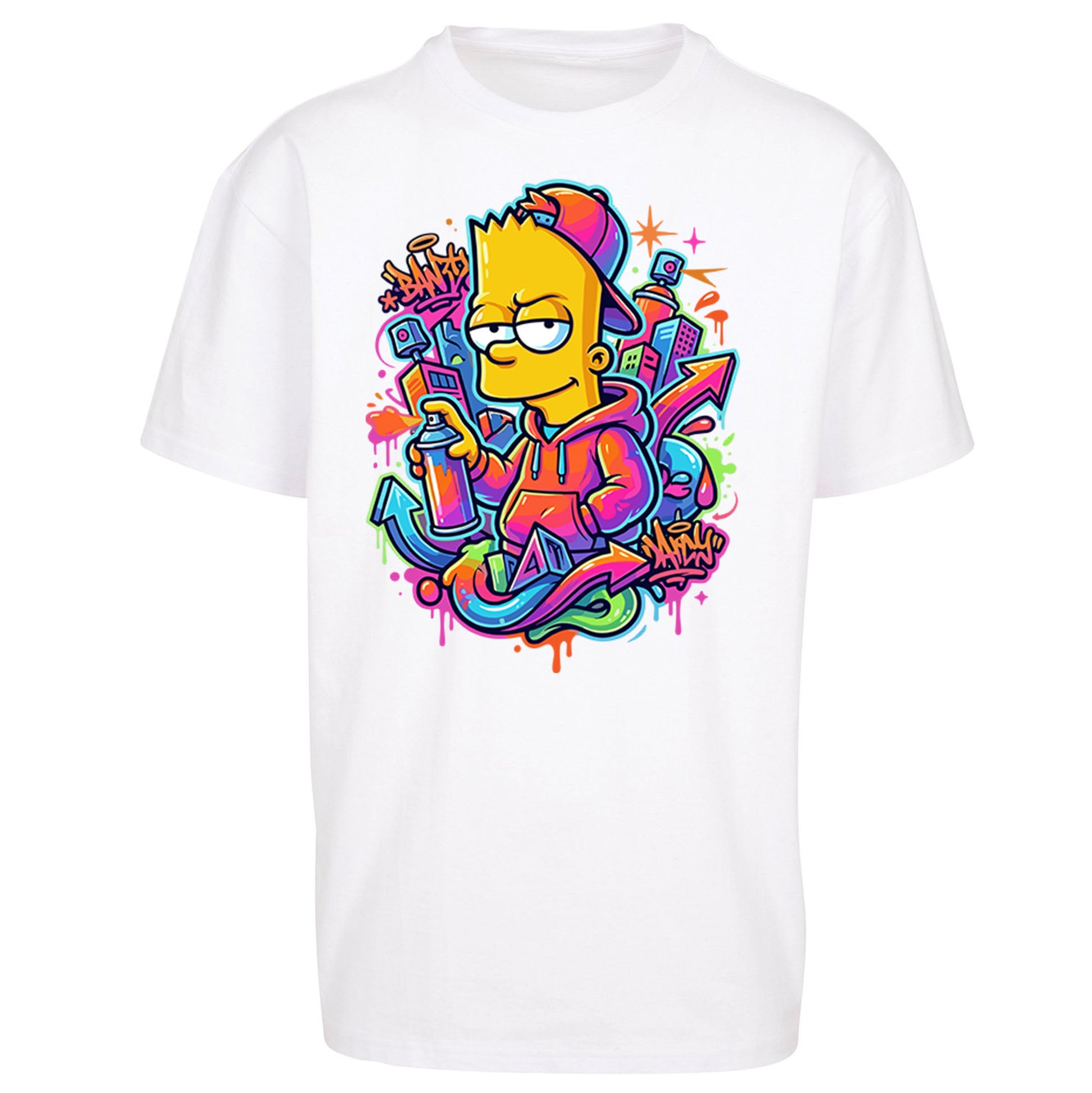 Bart Simpson Oversized T Shirt