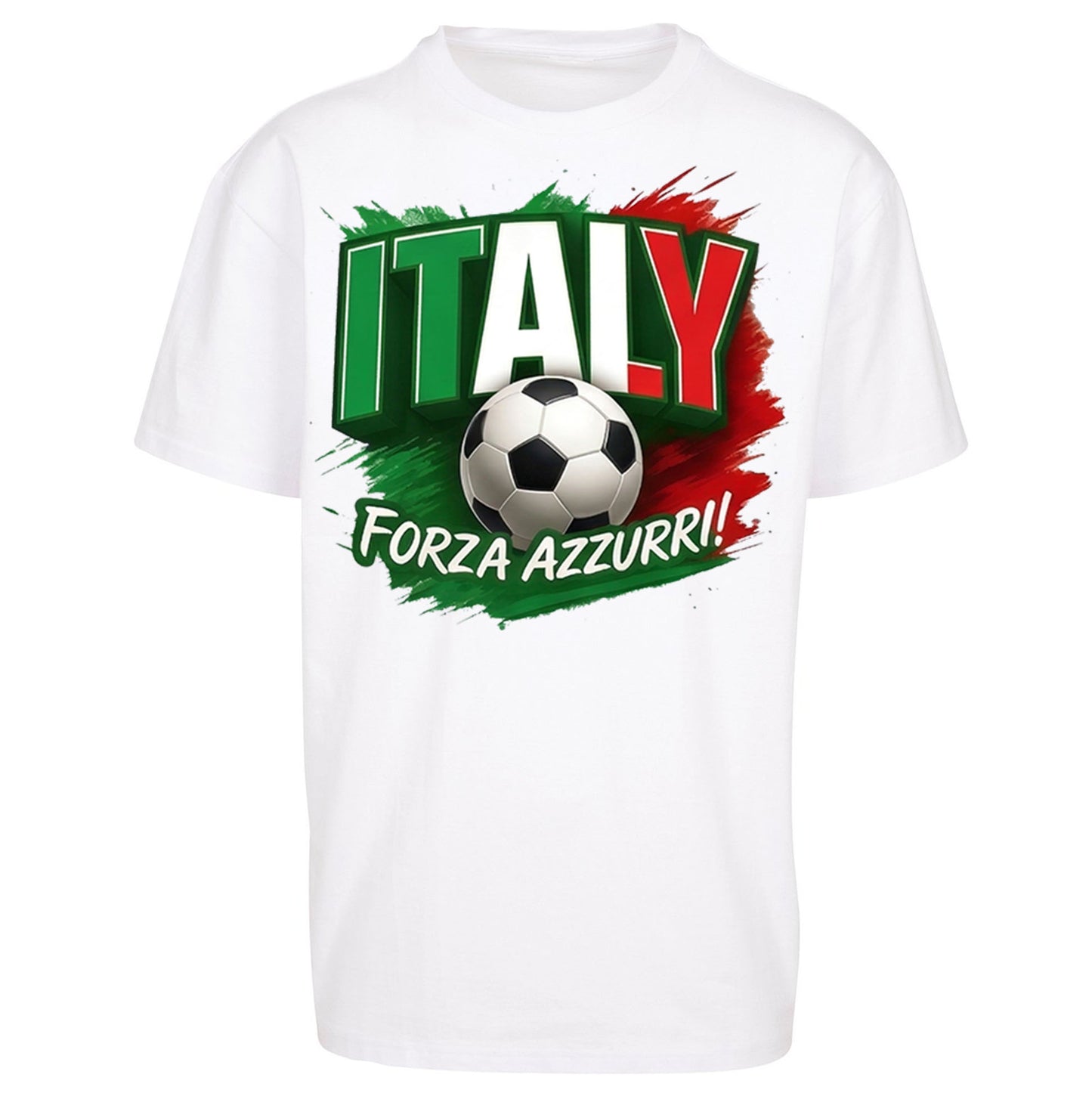 Italy Retro World Cup Oversized T Shirt