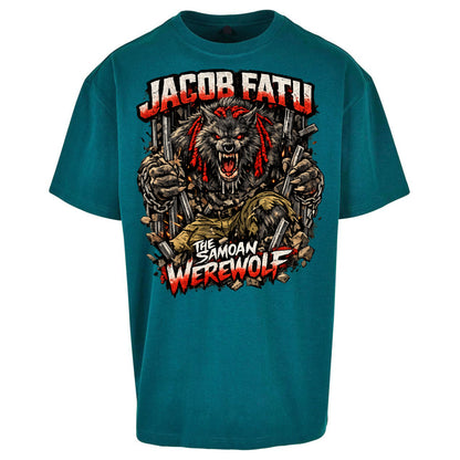 Jacob Fatu The Samoan Werewolf - Oversized T Shirt