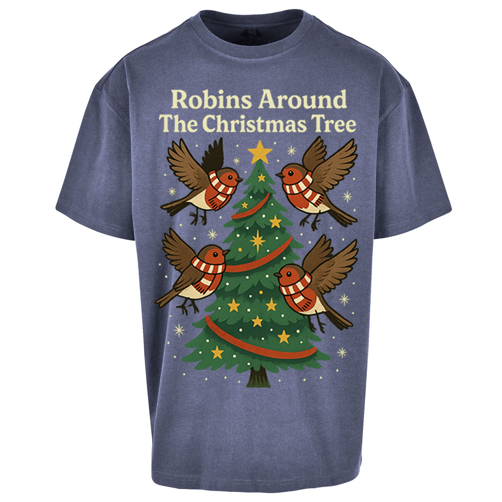 Bristol City Christmas Oversized T Shirt 