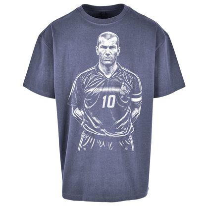 Zidane France 10 Oversized T Shirt