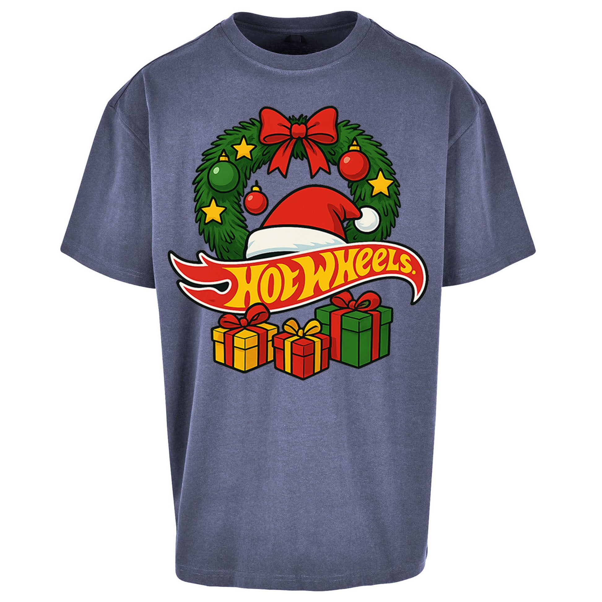 Hotwheels Christmas Oversized T Shirt
