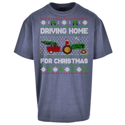 John Deere Christmas Oversized T Shirt