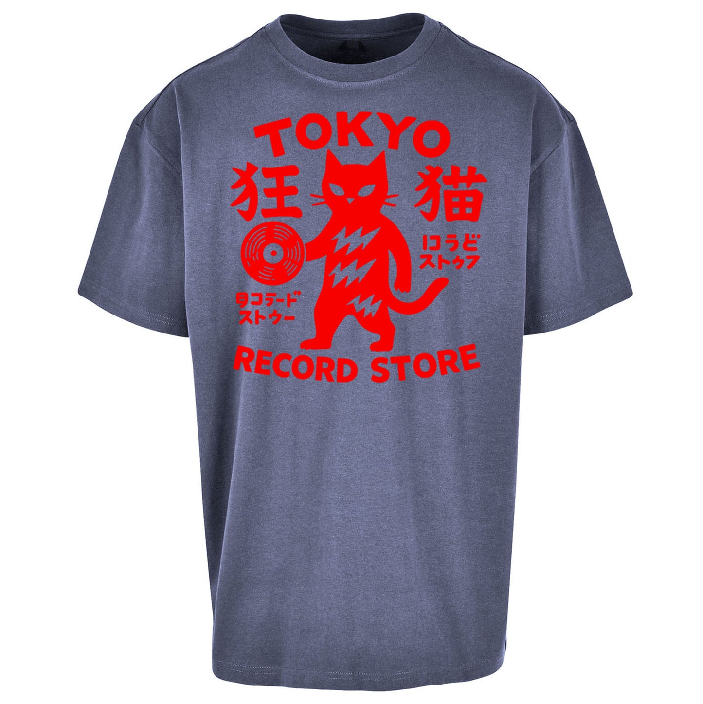 Tokyo Record Store Oversized T Shirt