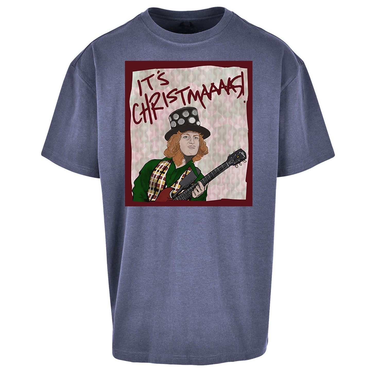 Noddy Holder Christmas Oversized T Shirt