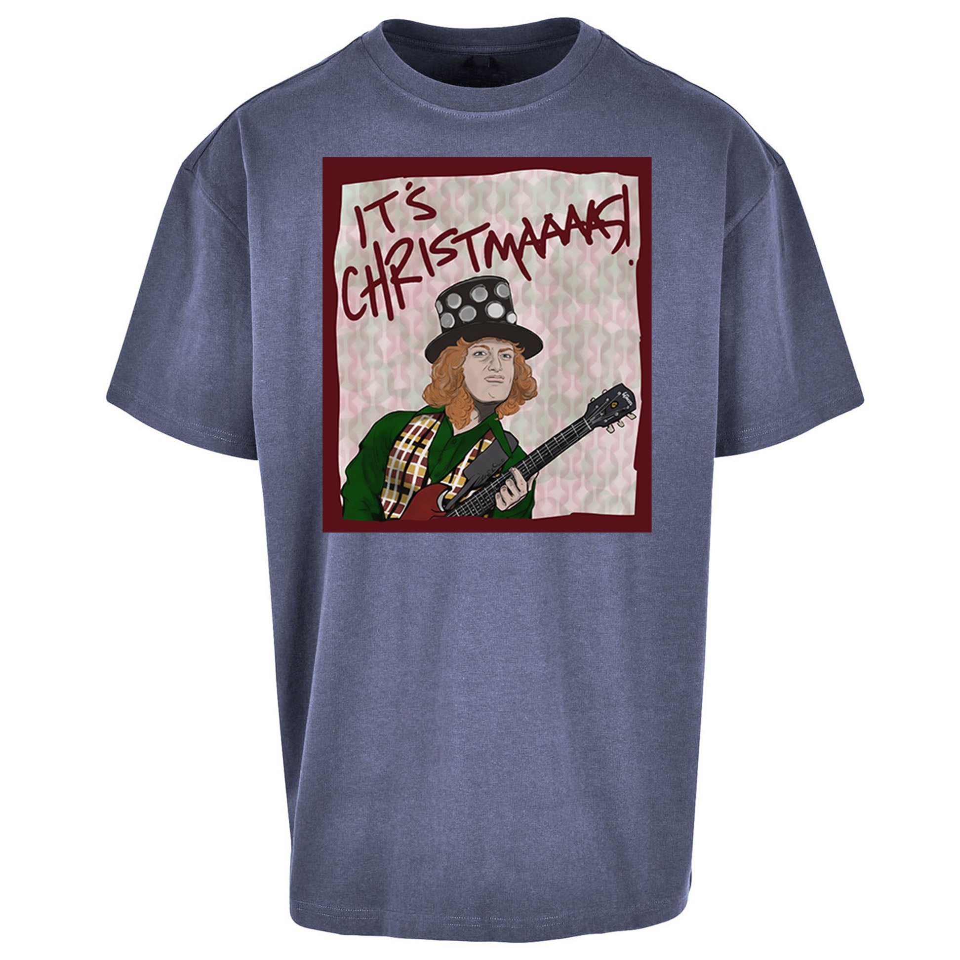 Noddy Holder Christmas Oversized T Shirt