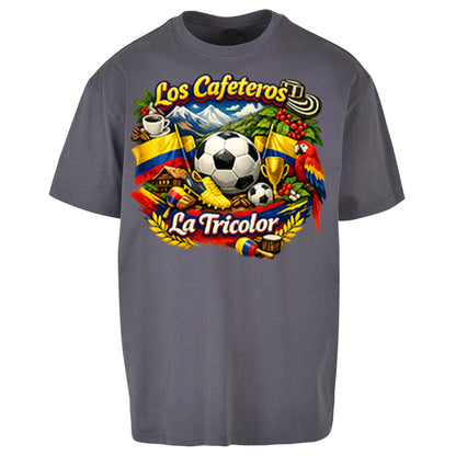 Colombia Football Oversized T Shirt