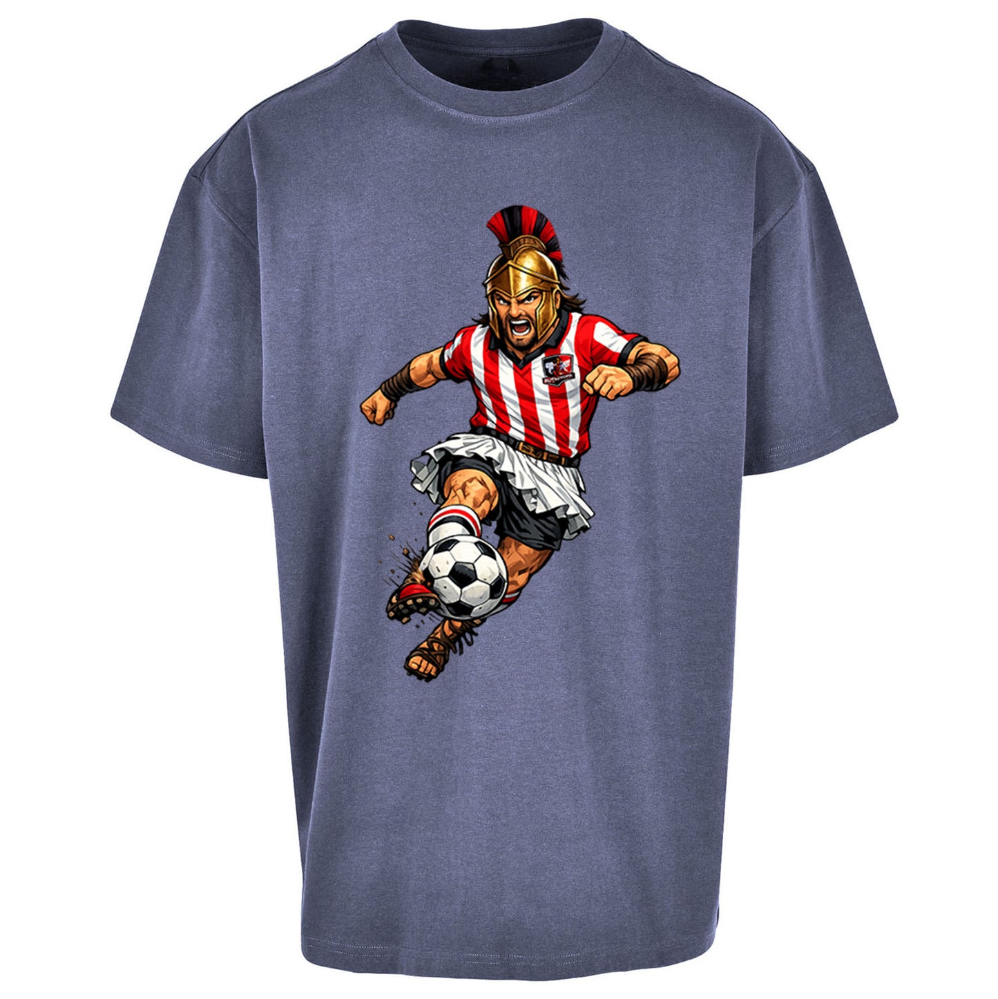 Retro Exeter City Football Oversized T Shirt