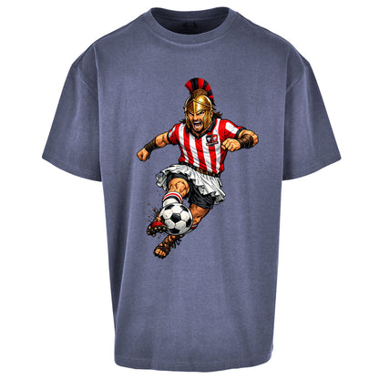 Retro Exeter City Football Oversized T Shirt