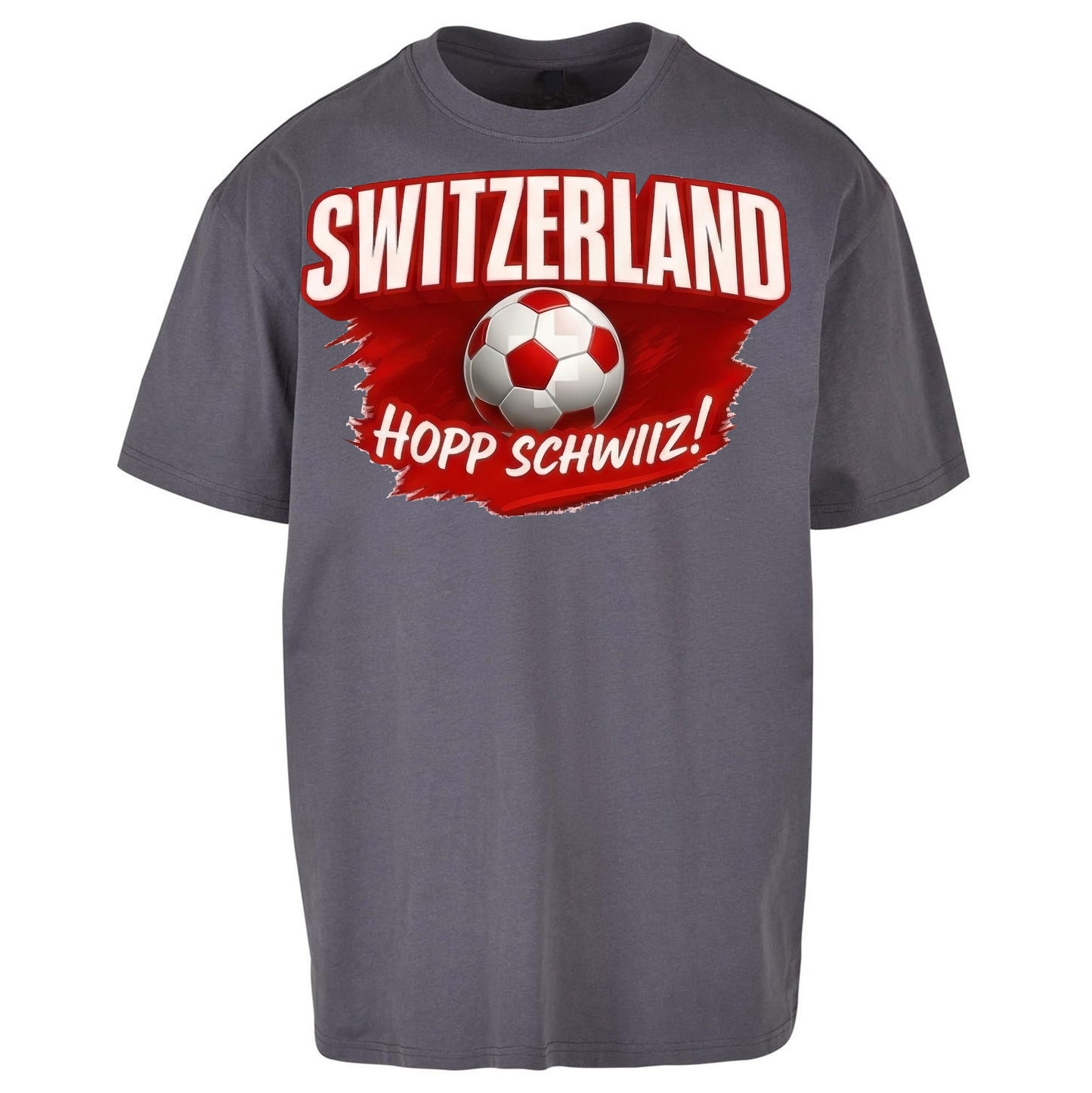 Hopp Schwiiz Oversized T Shirt