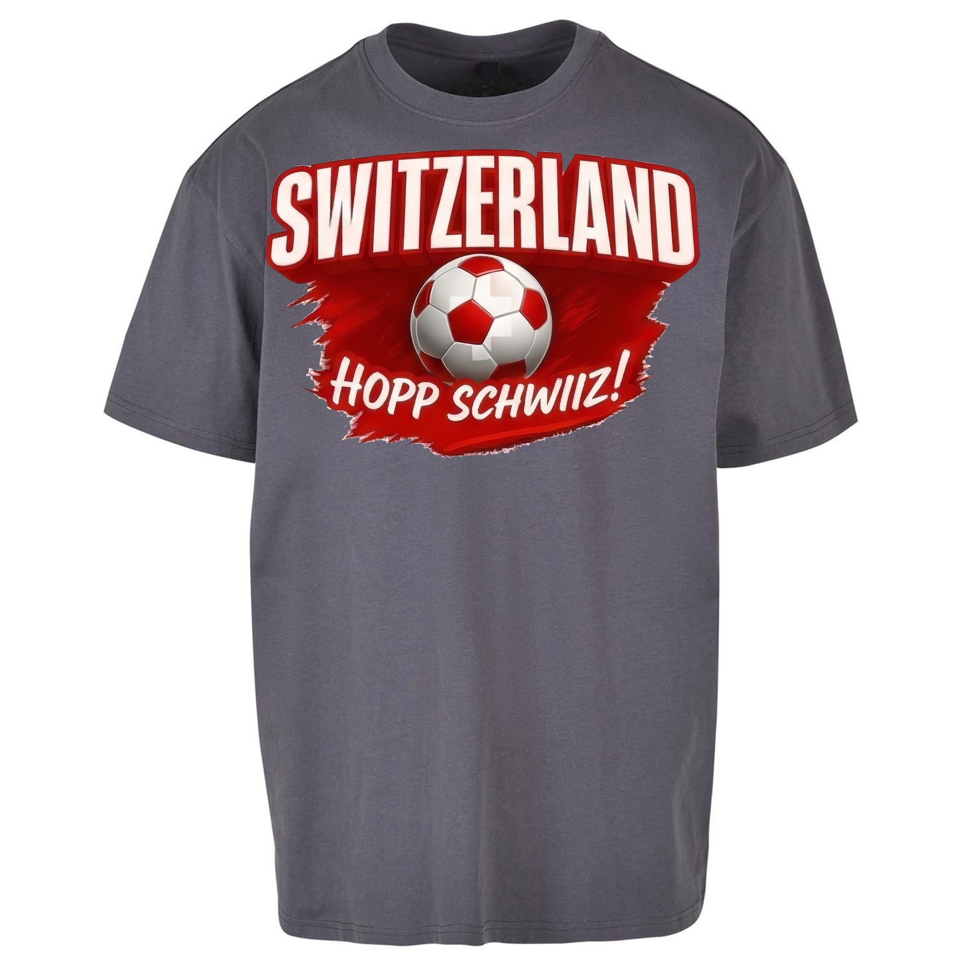 Hopp Schwiiz Oversized T Shirt